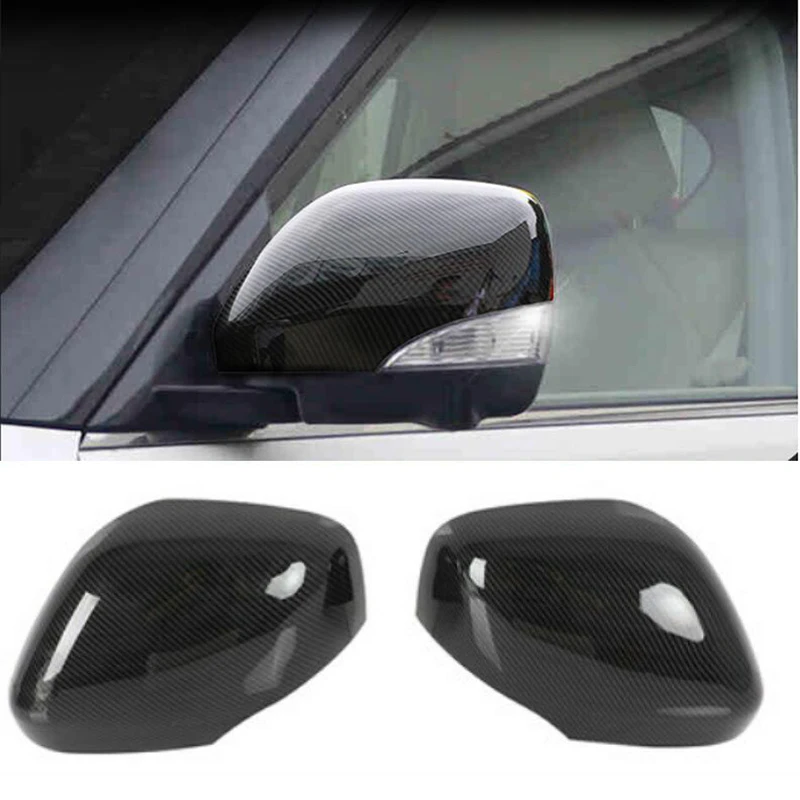 ABS Chrome/Carbon View Side Door Rearview Mirror Trim Cover 2pcs For NIssan Patrol Armada Y62 Accessories 2017 2018
ABS Chrome/Carbon View Side Door Rearview Mirror Trim Cover 2pcs For NIssan Patrol Armada Y62 Accessories 2017 2018