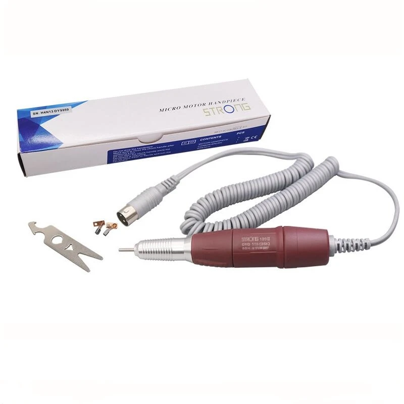 Strong 210 207B Control Box 35000RPM Handle MicroMotor Electric Manicure Drill Set for Nail Art Drill Machine Nail File Polish
Strong 210 207B Control Box 35000RPM Handle MicroMotor Electric Manicure Drill Set for Nail Art Drill Machine Nail File Polish