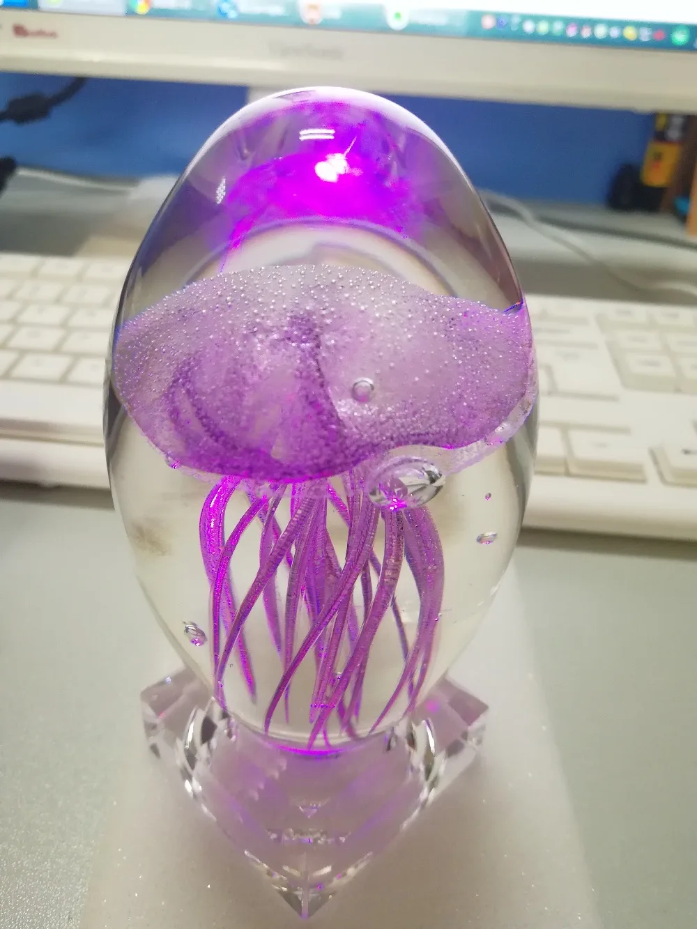 Children's Night Light Jellyfish Light LED 3D Jellyfish Lamp Multicolor Lighting baby lampara Crystal Fish For Kid Gifts Decor
Children's Night Light Jellyfish Light LED 3D Jellyfish Lamp Multicolor Lighting baby lampara Crystal Fish For Kid Gifts Decor