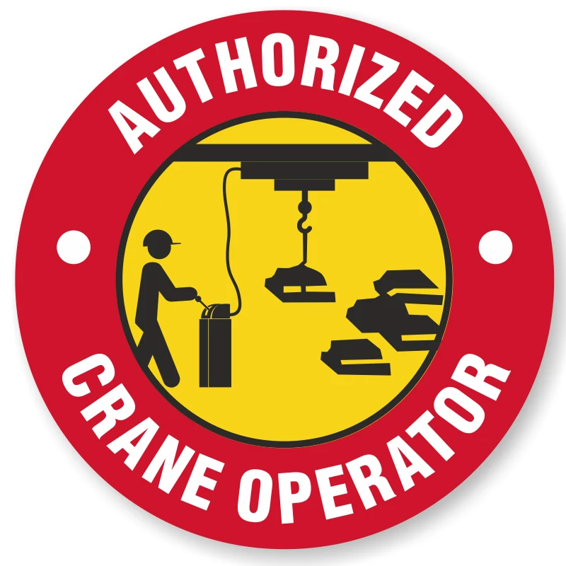 S50304# 10/13/15/17CM Personality PVC Decal Authorized Crane Operator Waterproof Car Sticker on Motorcycle Laptop Decorative
S50304# 10/13/15/17CM Personality PVC Decal Authorized Crane Operator Waterproof Car Sticker on Motorcycle Laptop Decorative