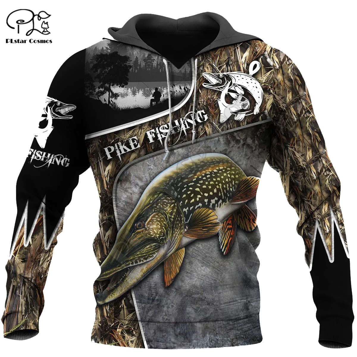 Fashion Men Animal hoodies 3D printed Pike Fishing Camo Huntaholic Sweatshirt Hoodie Harajuku Autumn Streetwear Casual Tracksuit
Fashion Men Animal hoodies 3D printed Pike Fishing Camo Huntaholic Sweatshirt Hoodie Harajuku Autumn Streetwear Casual Tracksuit