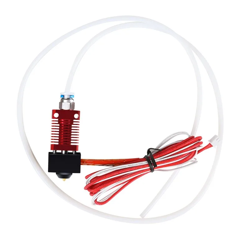 Аксессуары для 3D-принтеров Creality Ender-3 Ender3V2, комплект экструдера Hotend в сборе с нагревательным блоком и термометром, сопло 0,4 мм
Аксессуары для 3D-принтеров Creality Ender-3 Ender3V2, комплект экструдера Hotend в сборе с нагревательным блоком и термометром, сопло 0,4 мм