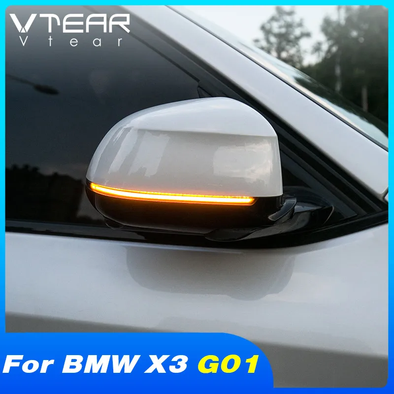 Vtear car exterior LED rearview mirror lights strip decoration frame Dynamic Turn light accessories For BMW X3 G01 2021 parts
Vtear car exterior LED rearview mirror lights strip decoration frame Dynamic Turn light accessories For BMW X3 G01 2021 parts