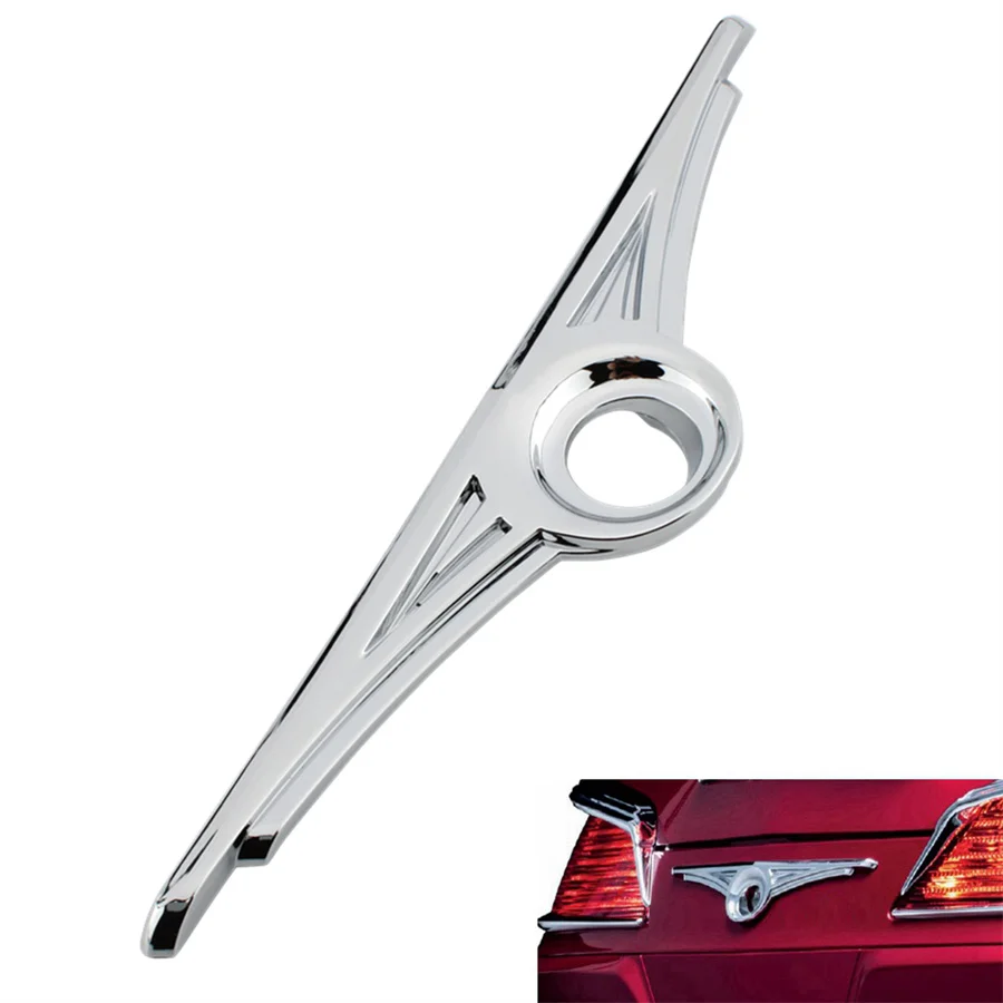 Chrome Rear Trunk Tail Lock Decorative Cover For Honda Goldwing GL1800 2001-2017
Chrome Rear Trunk Tail Lock Decorative Cover For Honda Goldwing GL1800 2001-2017