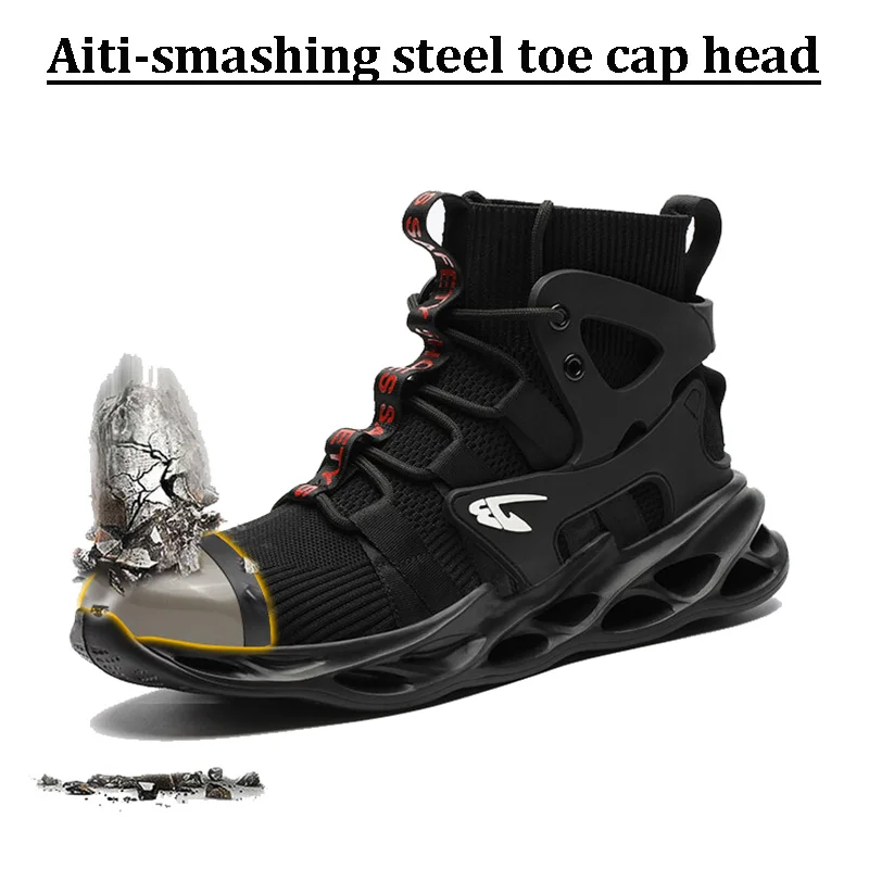 Indestructible Shoes Men Safety Work Shoes with Steel Toe Cap Puncture-Proof Boots Lightweight Breathable Sneakers Dropshipping
Indestructible Shoes Men Safety Work Shoes with Steel Toe Cap Puncture-Proof Boots Lightweight Breathable Sneakers Dropshipping