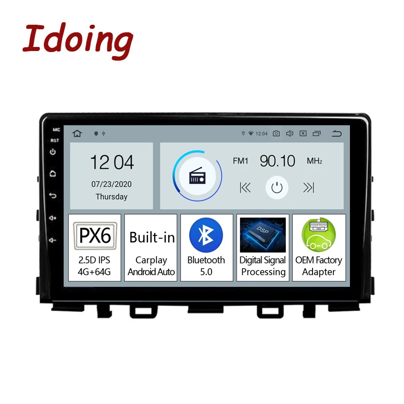 Idoing 9 "автомобильный радио стерео видео плеер головное устройство Plug And Play для Kia RIO YB KX Cross 2016-2020 встроенный android 11 Auto Carplay
Idoing 9 "автомобильный радио стерео видео плеер головное устройство Plug And Play для Kia RIO YB KX Cross 2016-2020 встроенный android 11 Auto Carplay