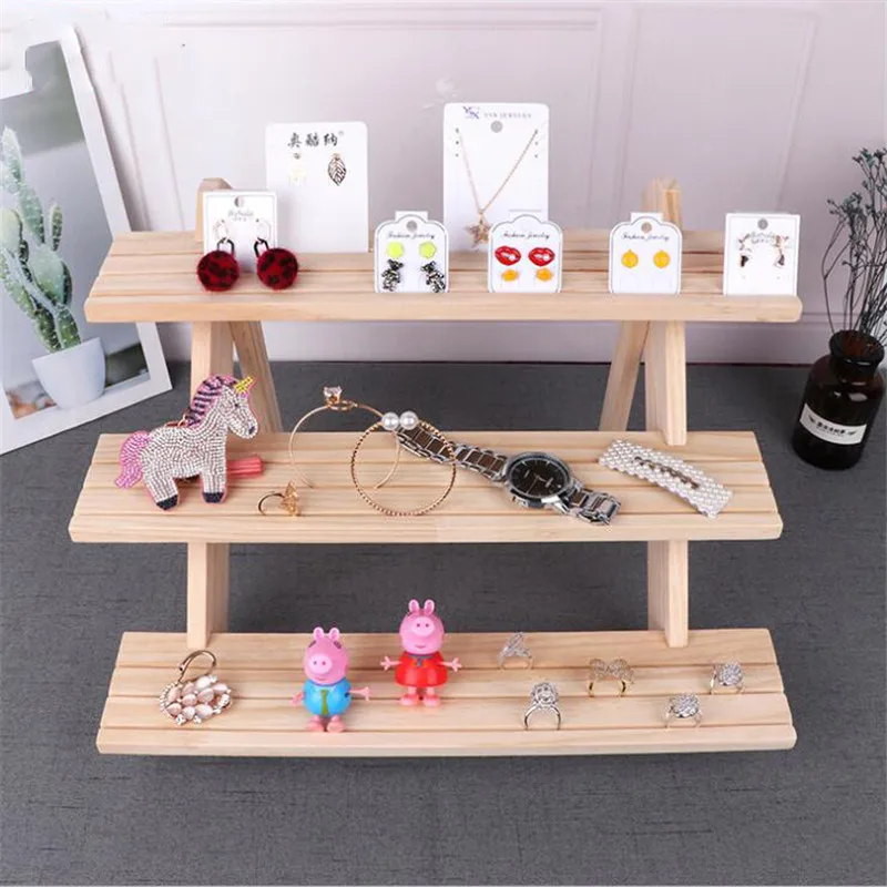 Fine solid wood jewelry display stand, hand-made toy jewelry display stand, ring earrings storage display props
Fine solid wood jewelry display stand, hand-made toy jewelry display stand, ring earrings storage display props