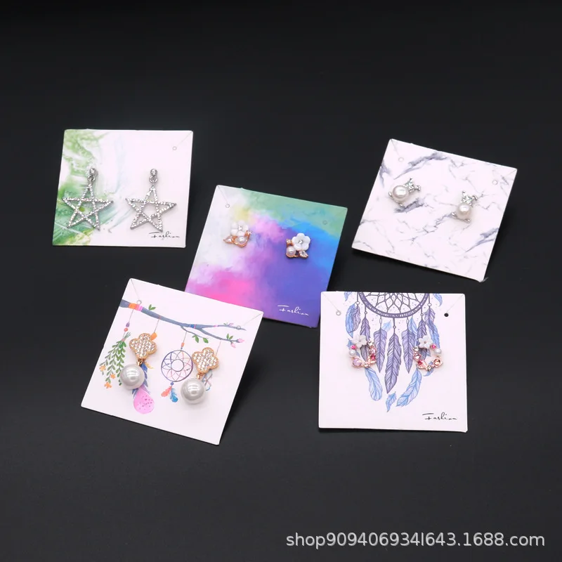 6*6cm Colorful Jewelry Necklace Packaging Earring Studs Card Display 100pcs/lot Paper Necklace Bracelet Card Jewelry Stand
6*6cm Colorful Jewelry Necklace Packaging Earring Studs Card Display 100pcs/lot Paper Necklace Bracelet Card Jewelry Stand