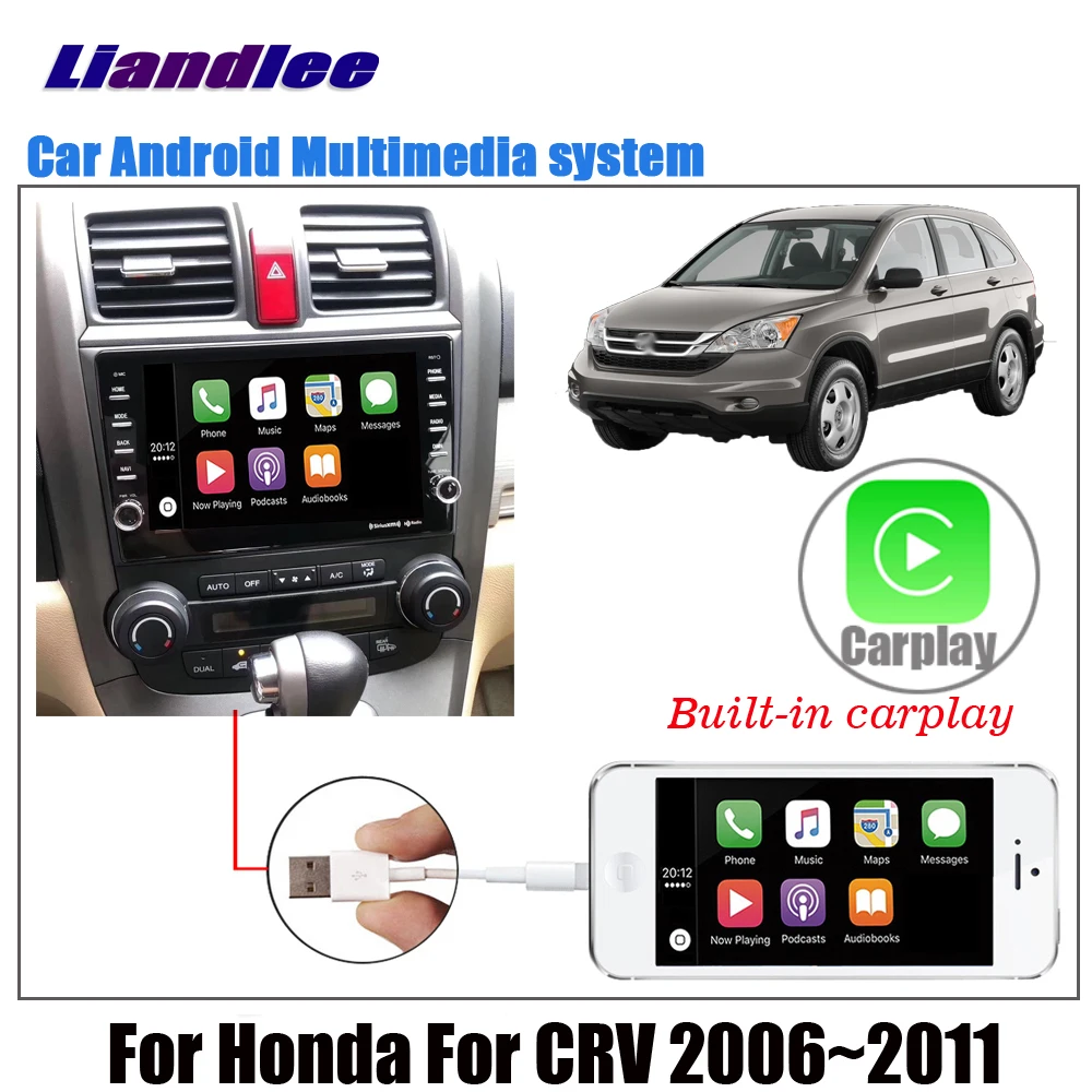 Android для Honda CRV 2006-2011 Оригинальный автомобильный стиль стерео экран Carplay DSP BT GPS навигация медиа
Android для Honda CRV 2006-2011 Оригинальный автомобильный стиль стерео экран Carplay DSP BT GPS навигация медиа