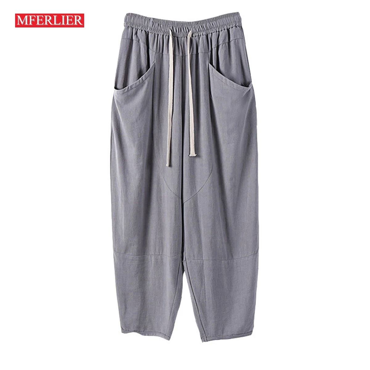 Autumn Summer Pants Men 5XL 6XL 7XL 8XL Waist 140cm Plus Size Linen Large Size Trousers 4 Colors
Autumn Summer Pants Men 5XL 6XL 7XL 8XL Waist 140cm Plus Size Linen Large Size Trousers 4 Colors