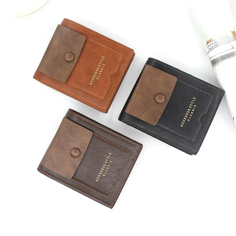 MenBense New Men Short Retro Wallet Fashion Casual Large-capacity Multi-card Zipper Wallets Money Purse Coin Purses Money Bag
MenBense New Men Short Retro Wallet Fashion Casual Large-capacity Multi-card Zipper Wallets Money Purse Coin Purses Money Bag