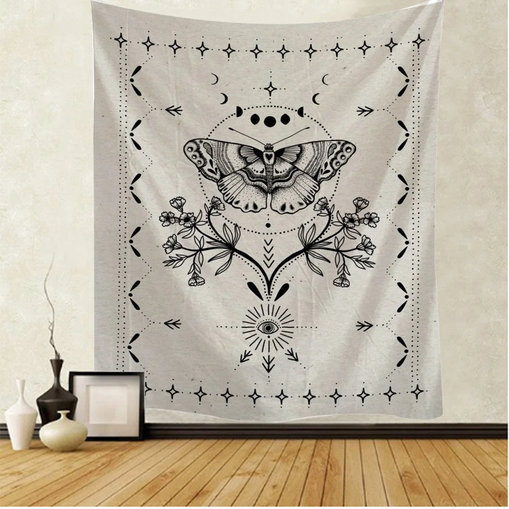 Beautiful butterfly Wall Tapestry Art Deco Blanket Curtain Hanging Home Bedroom Living Room Decoration Mysterious Bohemia
Beautiful butterfly Wall Tapestry Art Deco Blanket Curtain Hanging Home Bedroom Living Room Decoration Mysterious Bohemia