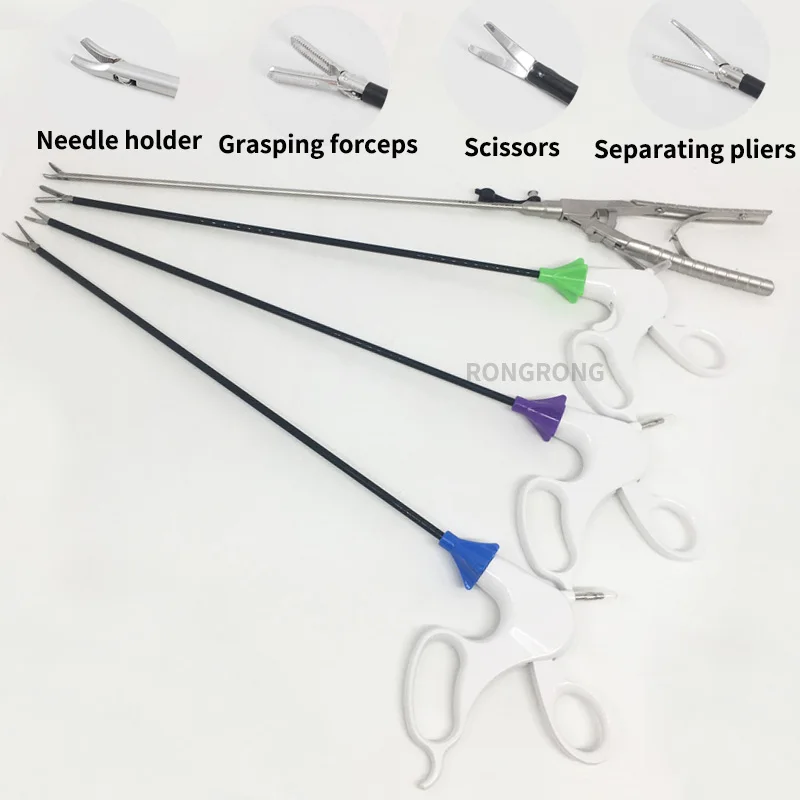 Laparoscopic Simulation Training Instruments Needle Holder Teaching Laparoscopy Practice Equipment 4pcs/set Tools For Doctors
Laparoscopic Simulation Training Instruments Needle Holder Teaching Laparoscopy Practice Equipment 4pcs/set Tools For Doctors