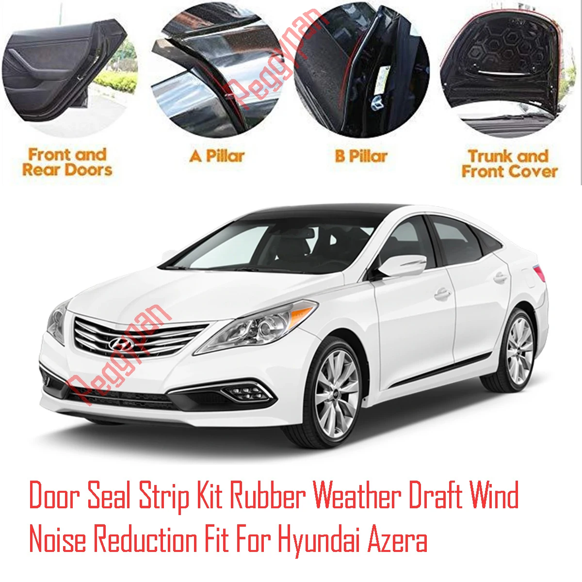 Door Seal Strip Kit Self Adhesive Window Engine Cover Soundproof Rubber Weather Draft Wind Noise Reduction Fit For Hyundai Azera
Door Seal Strip Kit Self Adhesive Window Engine Cover Soundproof Rubber Weather Draft Wind Noise Reduction Fit For Hyundai Azera