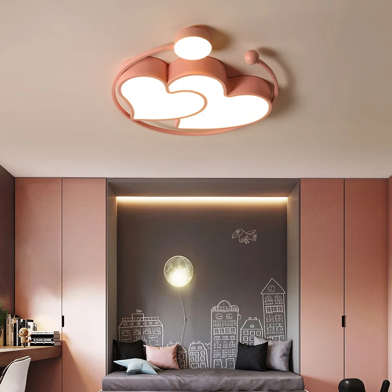 Heart Shaped Plafon LED Ceiling Light Dimmable Blue Pink led lights for room Kids Ceiling Lamp Nursery boyS Girls Bedroom light
Heart Shaped Plafon LED Ceiling Light Dimmable Blue Pink led lights for room Kids Ceiling Lamp Nursery boyS Girls Bedroom light
