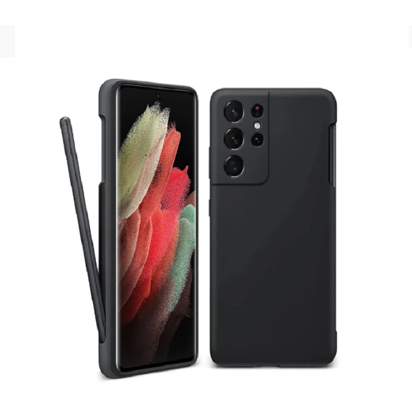 New S Pen For Samsung Galaxy S21 Ultra Stylus Mobile Phone With Case Silicone Cover Built-in Stylet Pen Slot With logo
New S Pen For Samsung Galaxy S21 Ultra Stylus Mobile Phone With Case Silicone Cover Built-in Stylet Pen Slot With logo