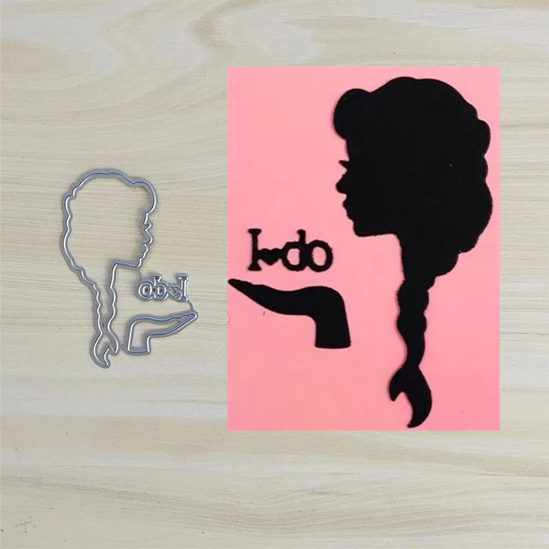 Girl Head Metal Cut Dies Stencils for Scrapbooking Stamp/Photo Album Decorative Embossing DIY Paper Cards
Girl Head Metal Cut Dies Stencils for Scrapbooking Stamp/Photo Album Decorative Embossing DIY Paper Cards