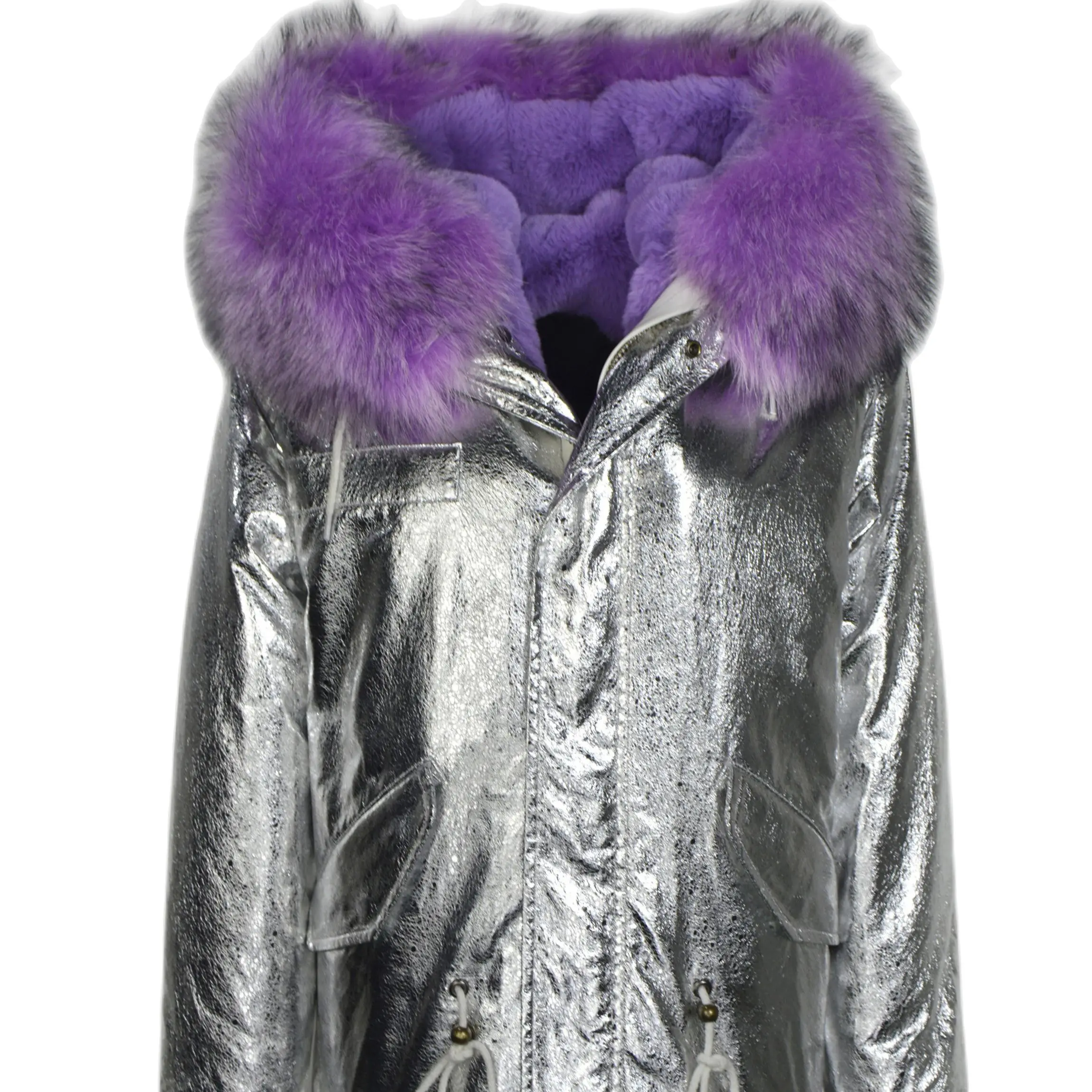 Brilliant Color Short Parka Girls Popular Outwear Women Clothing Purple Lined Coat
Brilliant Color Short Parka Girls Popular Outwear Women Clothing Purple Lined Coat