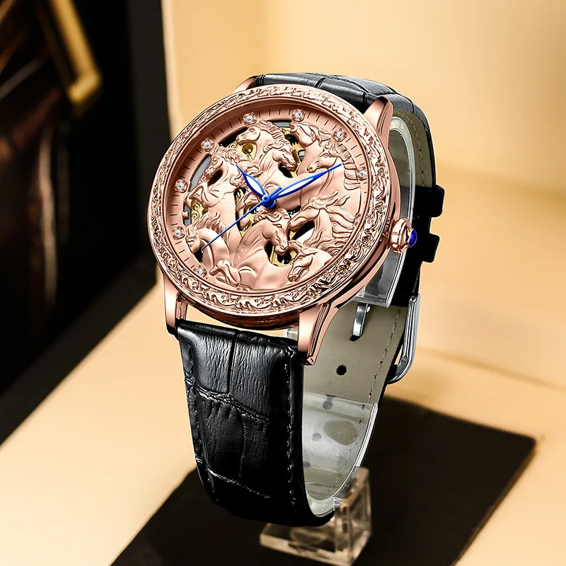 KIMSDUN fully automatic mechanical watch men luminous waterproof hollow skeleton man watch limited edition fashion Wristwatch
KIMSDUN fully automatic mechanical watch men luminous waterproof hollow skeleton man watch limited edition fashion Wristwatch