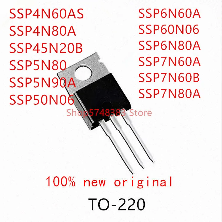 10 шт SSP4N60AS SSP4N80A SSP45N20B SSP5N80 SSP5N90A SSP50N06 SSP6N60A SSP60N06 SSP6N80A SSP7N60A SSP7N60B SSP7N80A TO-220
10 шт SSP4N60AS SSP4N80A SSP45N20B SSP5N80 SSP5N90A SSP50N06 SSP6N60A SSP60N06 SSP6N80A SSP7N60A SSP7N60B SSP7N80A TO-220