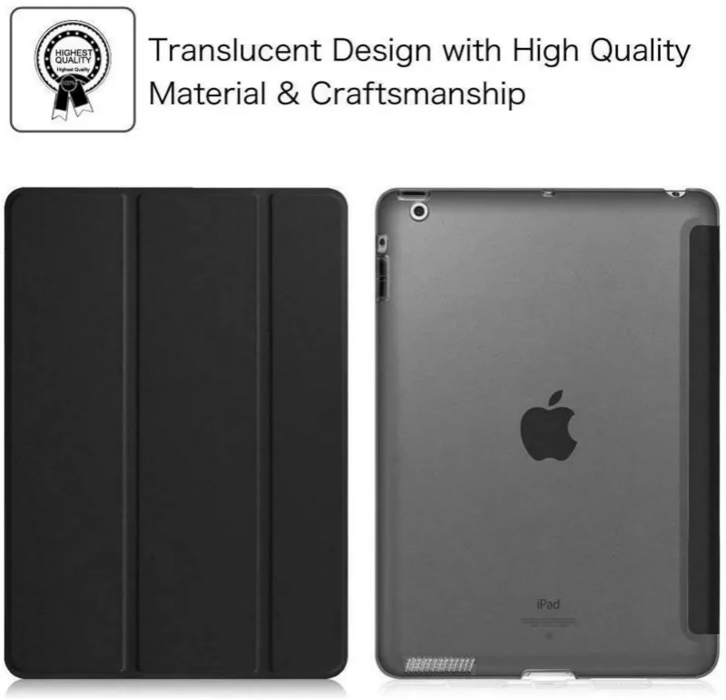Custodia Per IPad Pro 12.9 (4a/3a/2a/1a Gen) E Altri, Viola, Con Supporto E Auto-sveglia