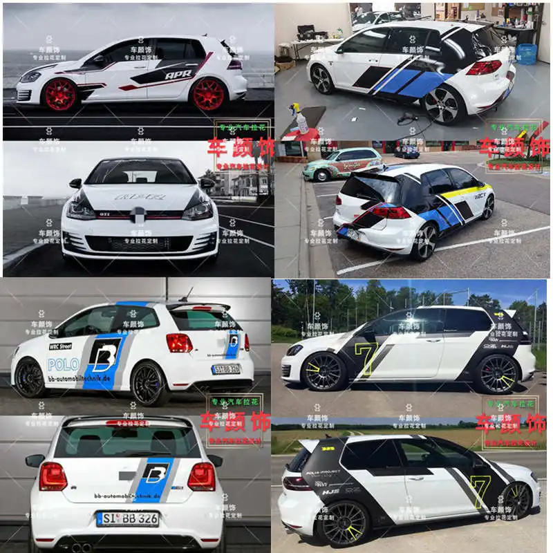 FOR Golf 7 GOLF 6 GTI POLO exterior decoration body sticker rally design sticker decal
FOR Golf 7 GOLF 6 GTI POLO exterior decoration body sticker rally design sticker decal