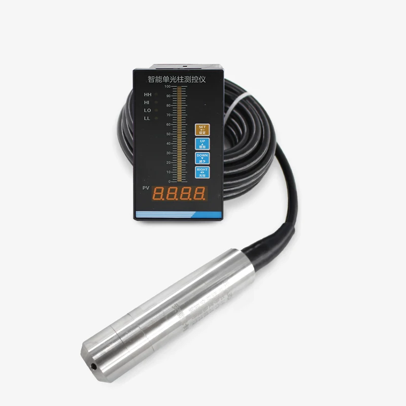Input type liquid level transmitter sensor probe 4-20mA output Static pressure water level meter control fire water level box
Input type liquid level transmitter sensor probe 4-20mA output Static pressure water level meter control fire water level box
