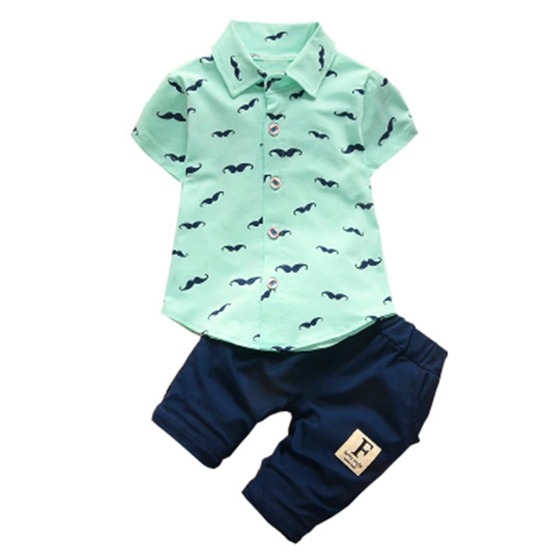Summer Baby Boys Girls Clothing Sets Kids Clothes T-shirt Short 2PCS/Set Cartoon Moustache Children Sport Suits Infant Tracksuit
Summer Baby Boys Girls Clothing Sets Kids Clothes T-shirt Short 2PCS/Set Cartoon Moustache Children Sport Suits Infant Tracksuit