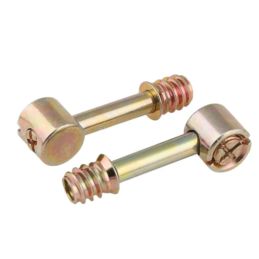M6 Galvanized Steel Eccentric Nut Connector Screw Assembly Screw Nut Set Use For Wardrobe Bed Furniture
M6 Galvanized Steel Eccentric Nut Connector Screw Assembly Screw Nut Set Use For Wardrobe Bed Furniture