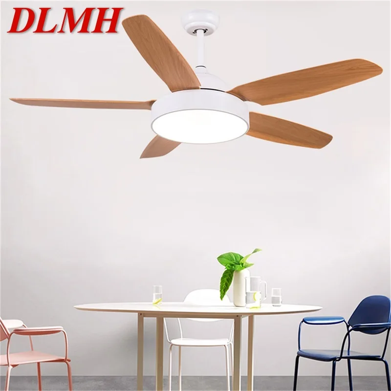 DLMH Modern Simple Ceiling Fan Light Remote Control 52" LED Wood Lamp for Home Living Dining Room
DLMH Modern Simple Ceiling Fan Light Remote Control 52" LED Wood Lamp for Home Living Dining Room