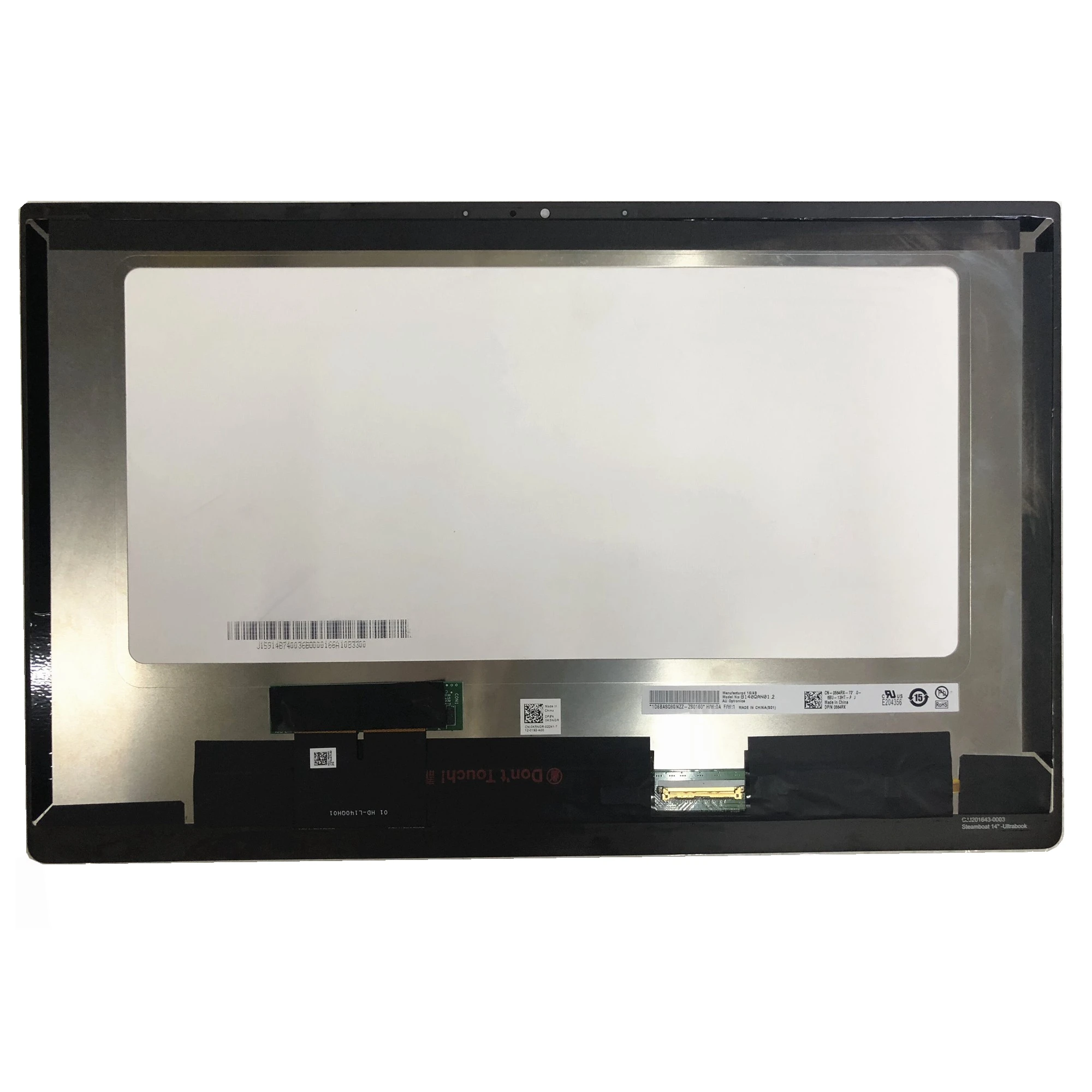 14.0" Laptop Lcd display B140QAN01.2 LCD LED Touch Screen Digitizer Assembly 2560*1440 0564RX for Dell Latitude 7480 e7480
14.0" Laptop Lcd display B140QAN01.2 LCD LED Touch Screen Digitizer Assembly 2560*1440 0564RX for Dell Latitude 7480 e7480