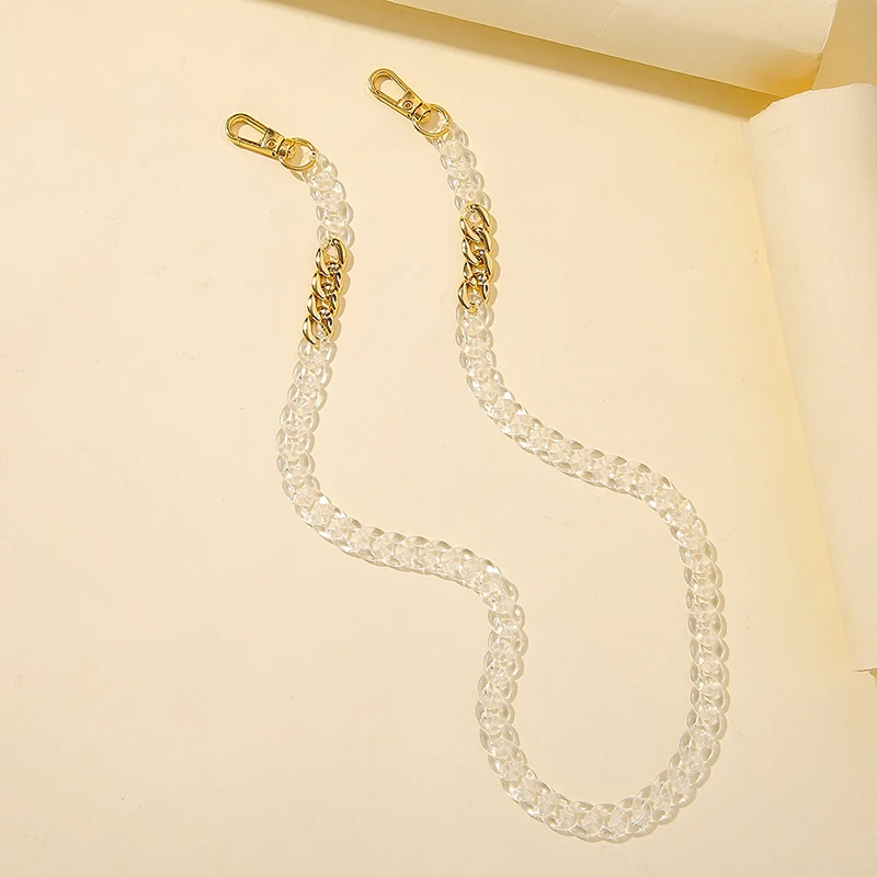 Resin Transparent Imitation Jade Simple Chain Mouthpiece Chain Colourful Handmade Glasses Chain
Resin Transparent Imitation Jade Simple Chain Mouthpiece Chain Colourful Handmade Glasses Chain