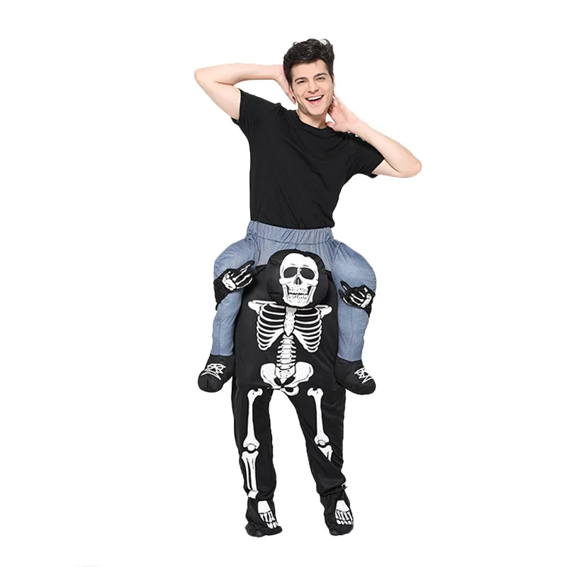 Halloween Party Stage Performance Costume Friends Family Gathering Big Male Skull Back Man Costume Funny Stage Costume Suit
Halloween Party Stage Performance Costume Friends Family Gathering Big Male Skull Back Man Costume Funny Stage Costume Suit