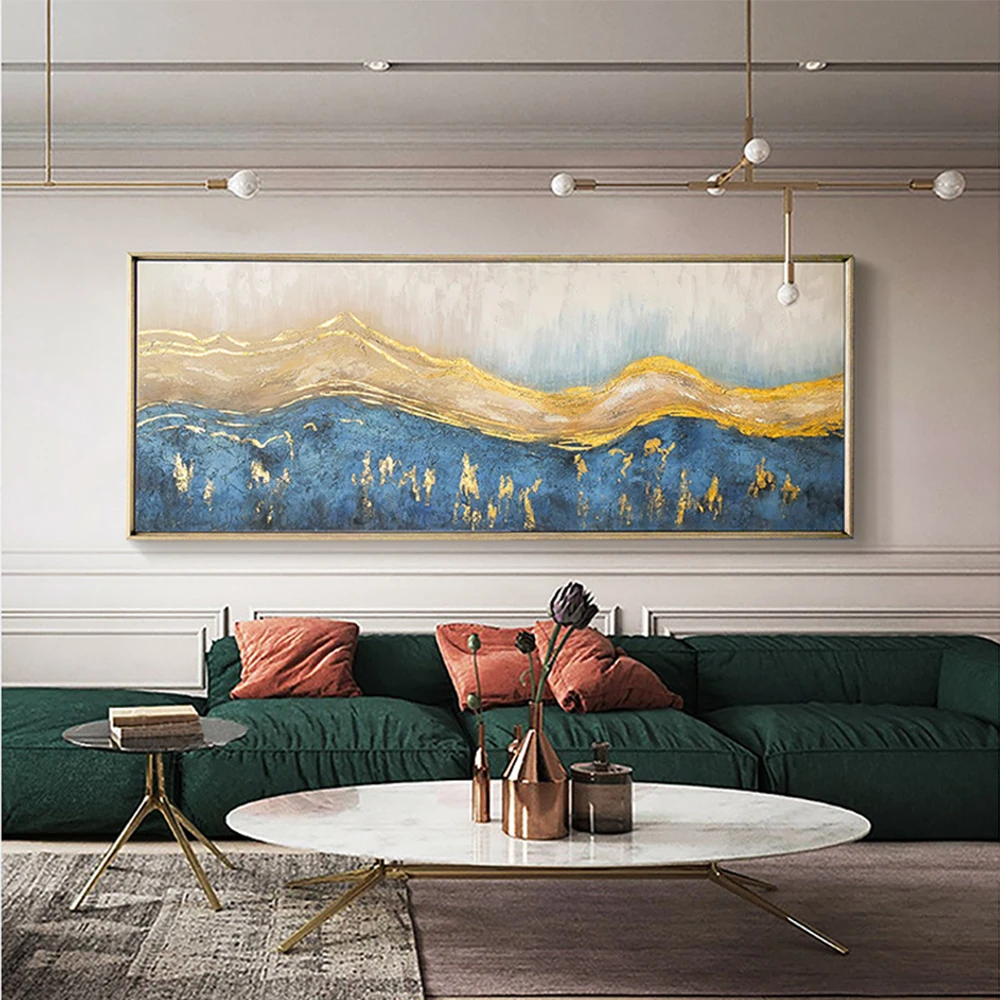 Gold Handmade Oil Painting Canvas Abstract Scenery Pictures Home Living Room Bedroom Landscape Interior Decoration paintings New
Gold Handmade Oil Painting Canvas Abstract Scenery Pictures Home Living Room Bedroom Landscape Interior Decoration paintings New