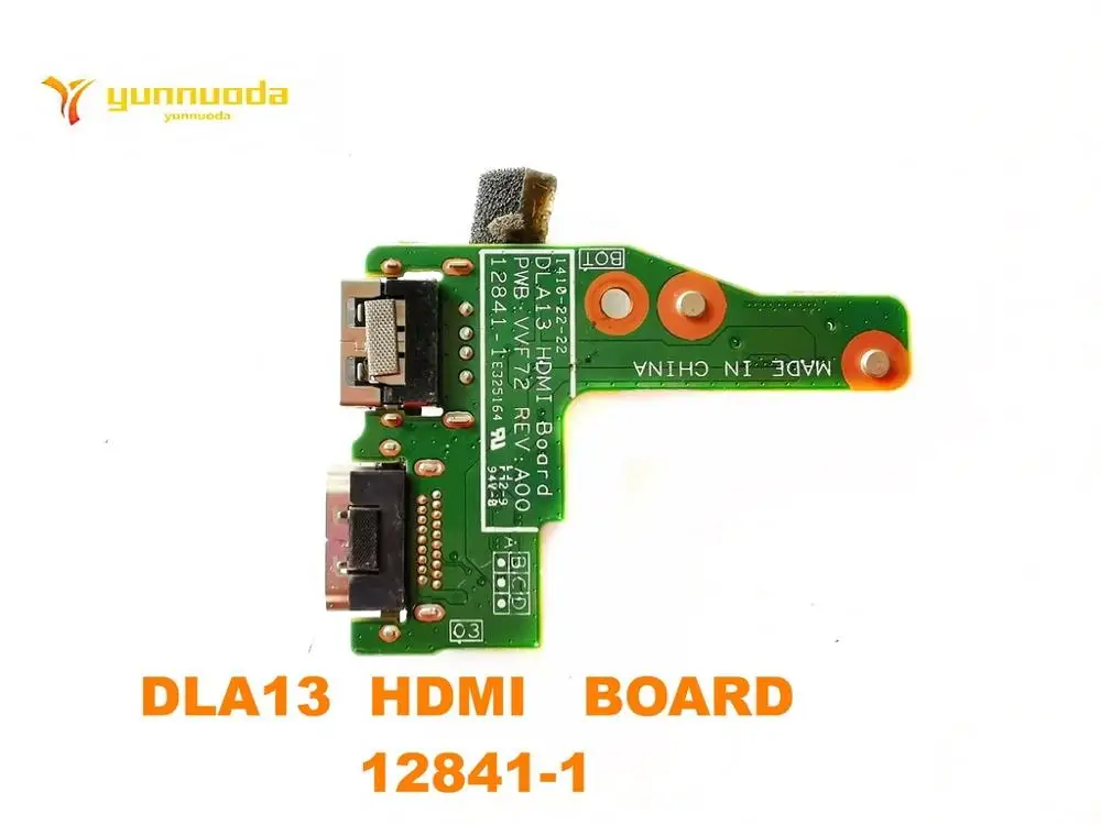 12841-1 для DELL 3330 USB плата HDMI Плата DLA13 HDMI Плата протестирована хорошо
12841-1 для DELL 3330 USB плата HDMI Плата DLA13 HDMI Плата протестирована хорошо