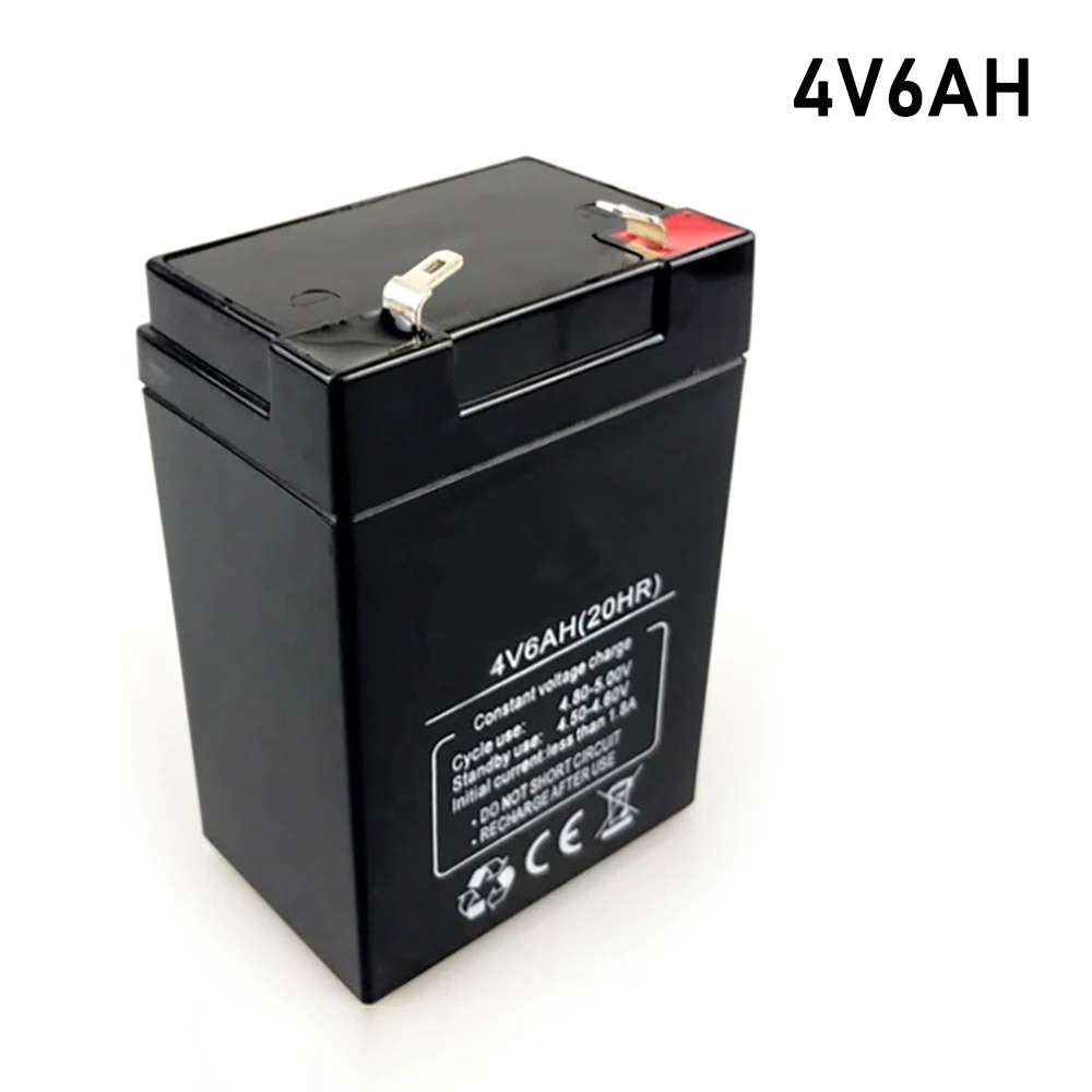 4V6AH Storage Battery 4AH 5AH 6Ah lead-acid Rechargeable Accumulator For LED Emergency Light Children Toy Car Electronic Scale
4V6AH Storage Battery 4AH 5AH 6Ah lead-acid Rechargeable Accumulator For LED Emergency Light Children Toy Car Electronic Scale