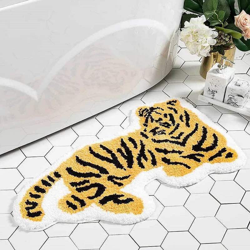 New Cartoon Tiger Print Doormat Hallway Kitchen Mats Modern Living Room Balcony Bathroom Carpet Bath Mat Non Slip Rugs
New Cartoon Tiger Print Doormat Hallway Kitchen Mats Modern Living Room Balcony Bathroom Carpet Bath Mat Non Slip Rugs