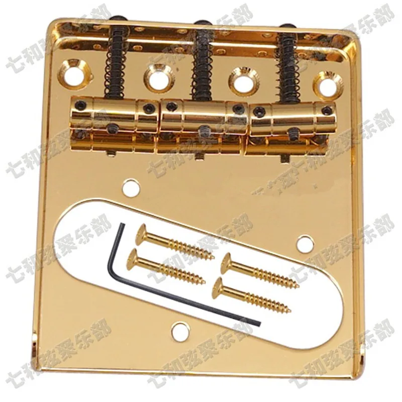 A set of Golden guitar strings Bridge Saddle Hardtail Bridge Electric Guitar Bridge Guitar Parts
A set of Golden guitar strings Bridge Saddle Hardtail Bridge Electric Guitar Bridge Guitar Parts