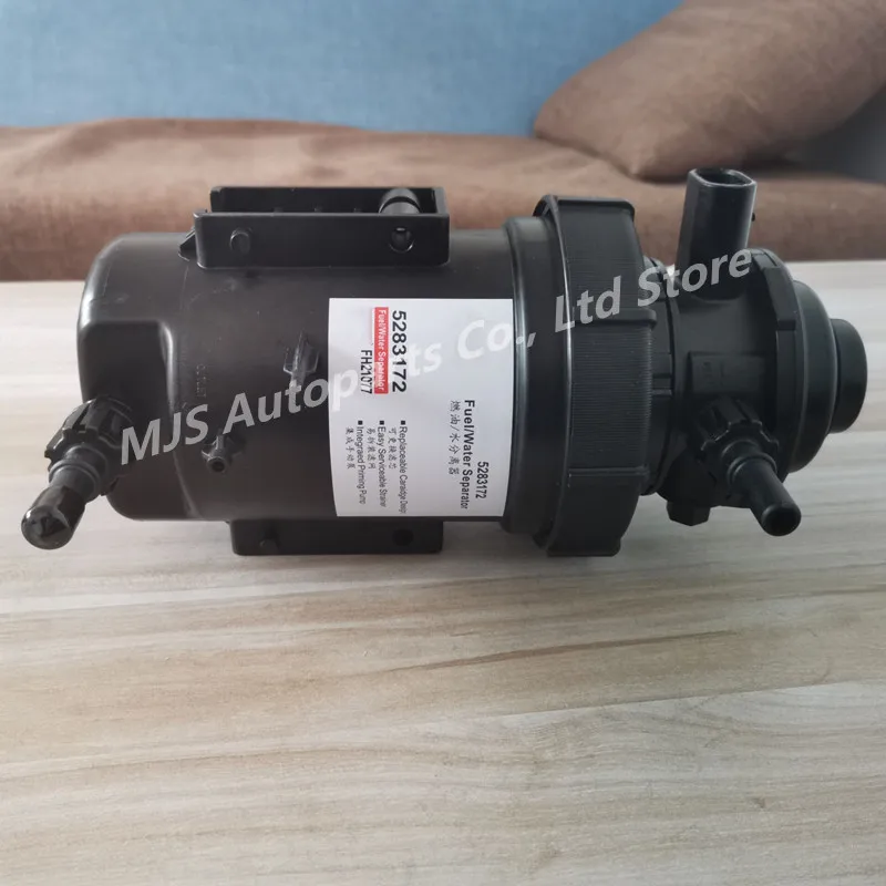 5283172 Diesel Filter Element Assembly For Cummins Fleetguard ISF2.8 FH21077 FS19925 Three Plug Fuel Water Separator Assembly
5283172 Diesel Filter Element Assembly For Cummins Fleetguard ISF2.8 FH21077 FS19925 Three Plug Fuel Water Separator Assembly