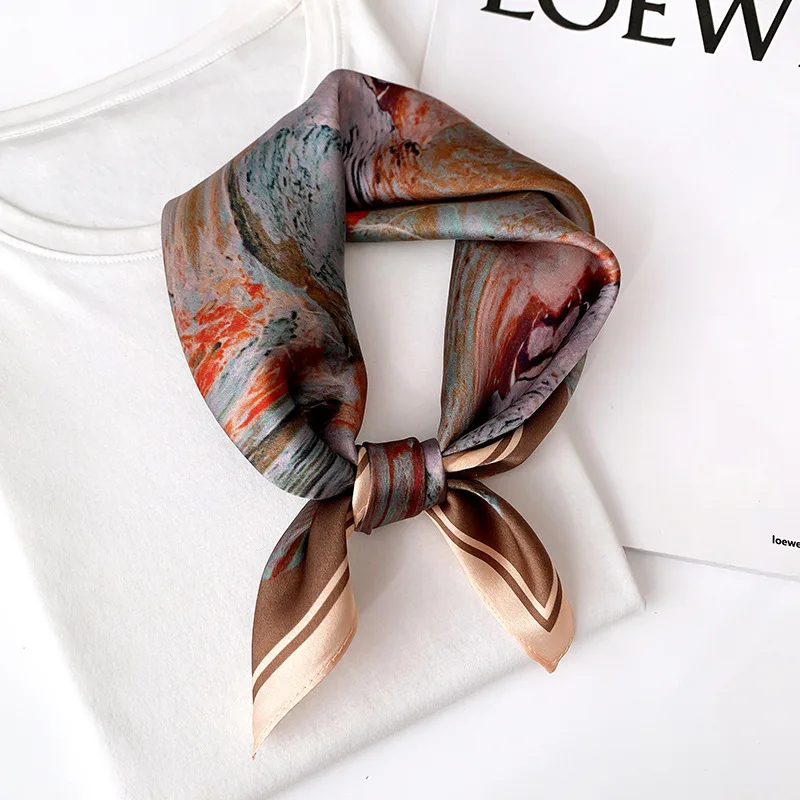 Fashion Women Summer 100% Silk Neck Scarf for Hair Headband Luxury 2023 Design Print Square Scarves Lady Bandana Kerchief
Fashion Women Summer 100% Silk Neck Scarf for Hair Headband Luxury 2023 Design Print Square Scarves Lady Bandana Kerchief