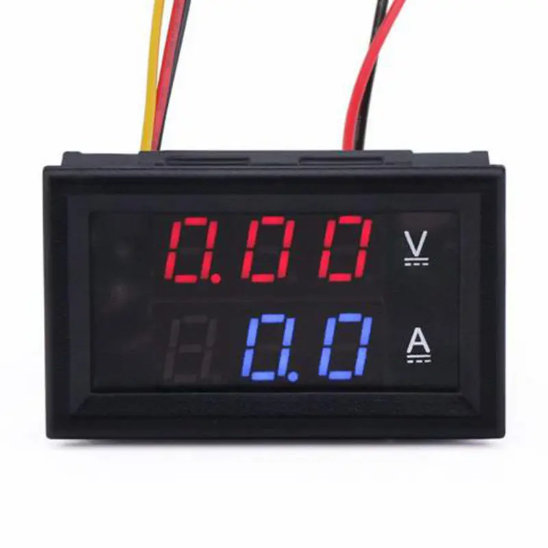 LED Digital Voltmeter Ammeter DC 100V 10A Voltage Current Meter Gauge Tester Dual LED Display Volt Meter Gauge Detector
LED Digital Voltmeter Ammeter DC 100V 10A Voltage Current Meter Gauge Tester Dual LED Display Volt Meter Gauge Detector