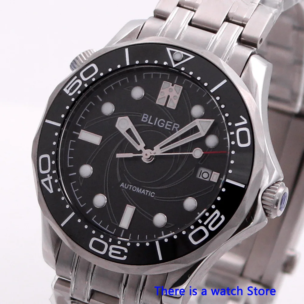 Bliger 41mm Automatic Men Watch with Stainless Steel Strap Sapphire Crystal Luminous Date Function Mechanical Wristwatch Men
Bliger 41mm Automatic Men Watch with Stainless Steel Strap Sapphire Crystal Luminous Date Function Mechanical Wristwatch Men