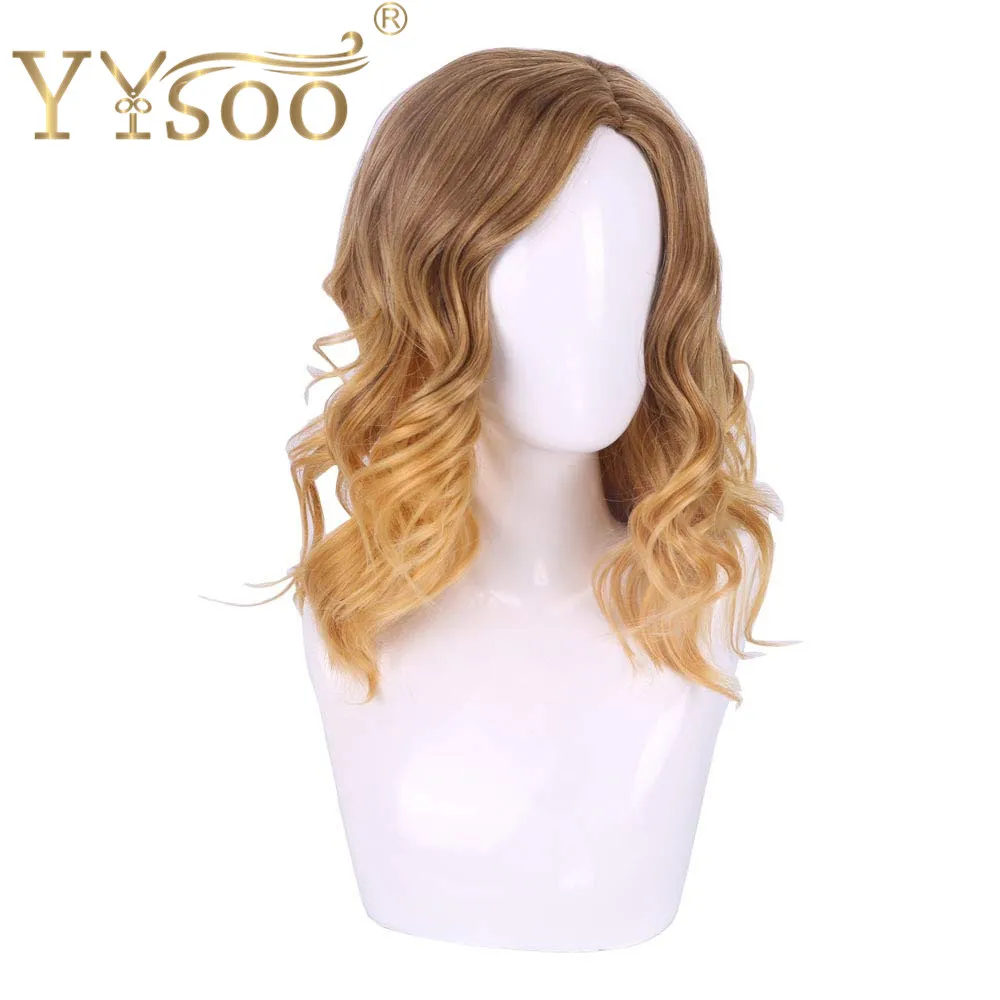 Парик YYsoo, 14 дюймов, женский, для косплея, короткий, волнистый, светлый, с эффектом омбре, коричневый, кудрявый, синтетический парик с темными корнями, для девочек, на Хэллоуин
Парик YYsoo, 14 дюймов, женский, для косплея, короткий, волнистый, светлый, с эффектом омбре, коричневый, кудрявый, синтетический парик с темными корнями, для девочек, на Хэллоуин