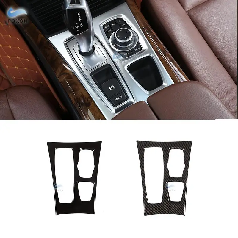 For BMW X5 X6 E70 E71 2008 2009 2010 2011 2012 2013 Carbon texture Car Center Control Gear Shift Panel Frame Cover Trim
For BMW X5 X6 E70 E71 2008 2009 2010 2011 2012 2013 Carbon texture Car Center Control Gear Shift Panel Frame Cover Trim