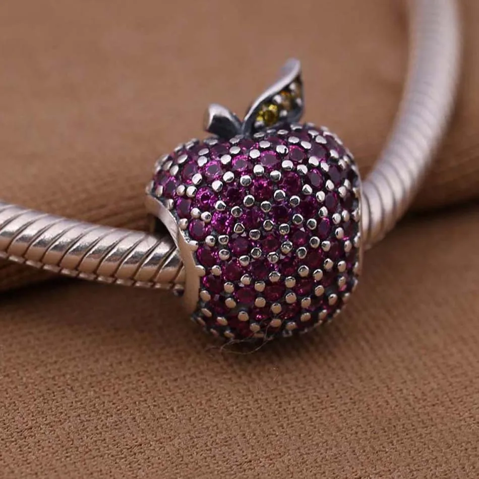 Girls Bracelets Bead Apple Fancy Red CZ & Green Crystal Charms fit Lady Bracelet Bangle Silver DIY Jewelry
Girls Bracelets Bead Apple Fancy Red CZ & Green Crystal Charms fit Lady Bracelet Bangle Silver DIY Jewelry