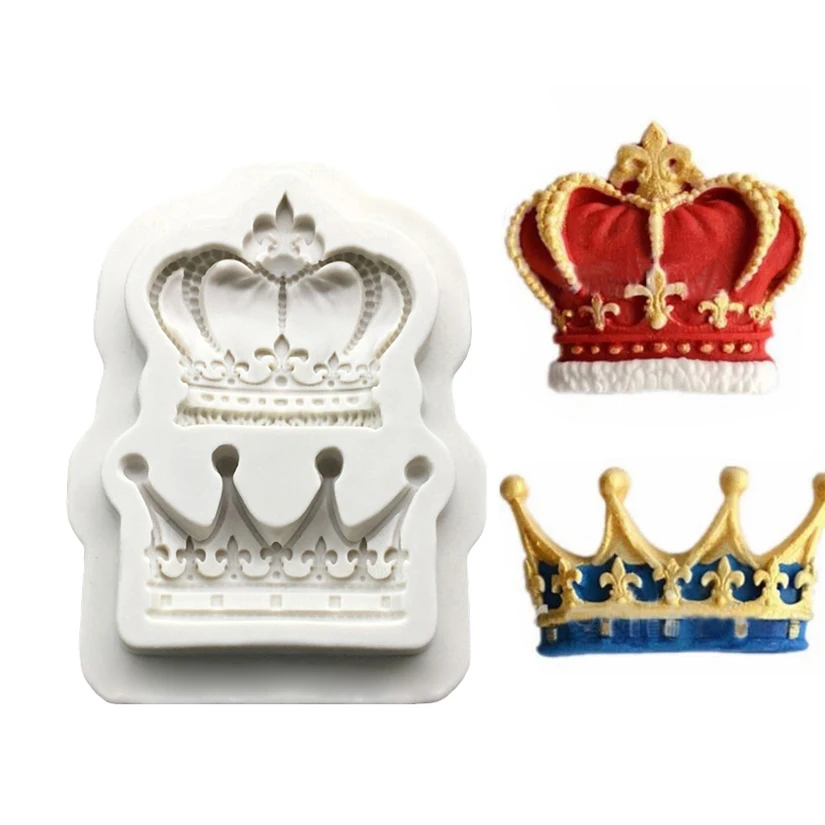 Two Crown Shape 100% Platinum Silicone Sugarcraft Mould, Fondant Cake Decorating Tools Bakeware
Two Crown Shape 100% Platinum Silicone Sugarcraft Mould, Fondant Cake Decorating Tools Bakeware