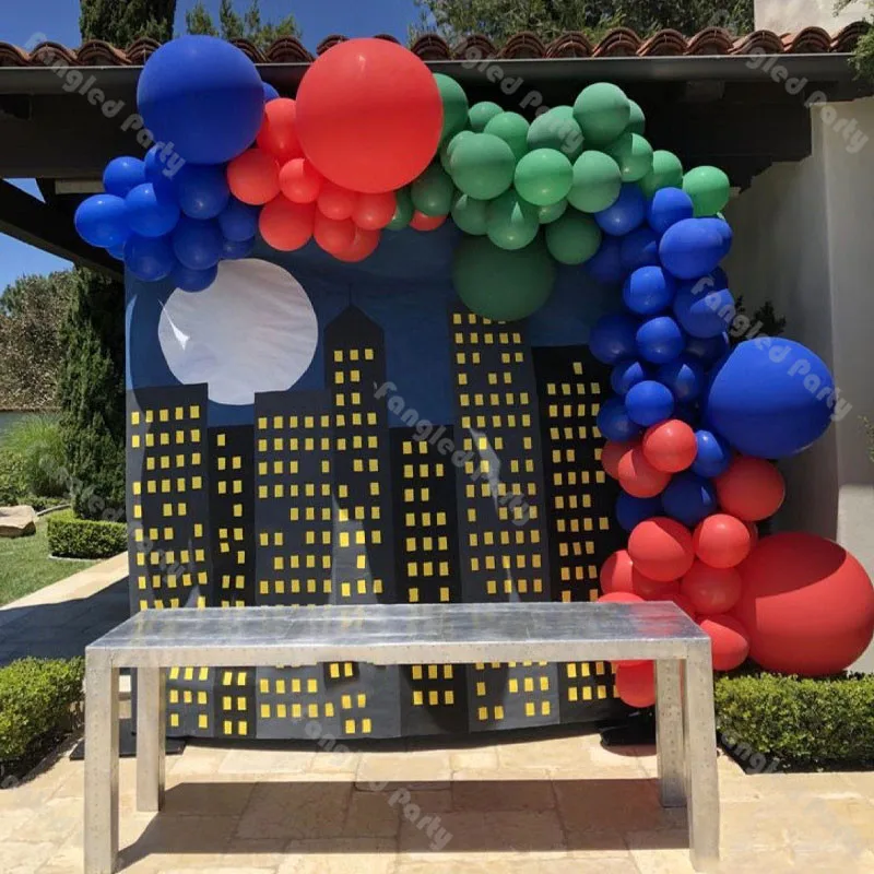 90pcs Matte Red Green Blue Balloon Garland Kit Baby Shower Anniversary Wedding Decoration Gender Reveal Birthday Party Supplies
90pcs Matte Red Green Blue Balloon Garland Kit Baby Shower Anniversary Wedding Decoration Gender Reveal Birthday Party Supplies