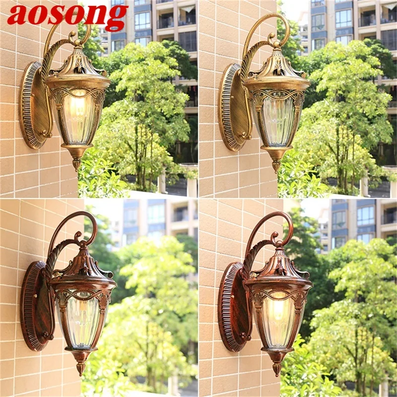 AOSONG Outdoor Wall Lamp Classical Light Retro LED Sconces Waterproof for Home Decoration
AOSONG Outdoor Wall Lamp Classical Light Retro LED Sconces Waterproof for Home Decoration
