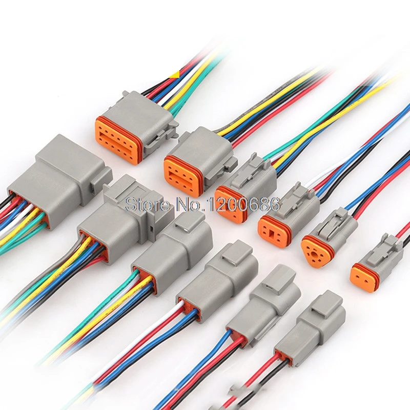 20CM Deutsch DT 2 3 4 6 8 12 Pin Waterproof Electrical Wire Connector plug Kit WIRE HARNESS
20CM Deutsch DT 2 3 4 6 8 12 Pin Waterproof Electrical Wire Connector plug Kit WIRE HARNESS
