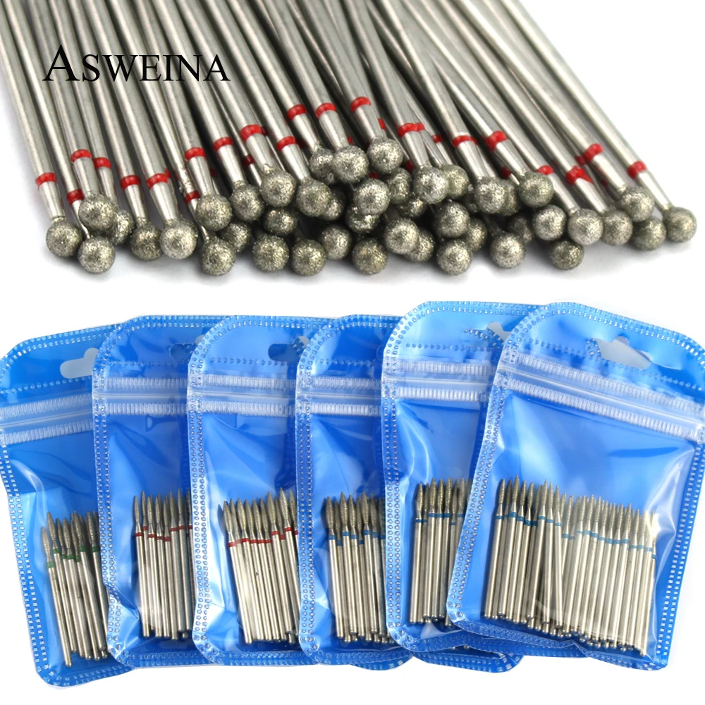 50pc Diamond Nail Drill Bit Set Rotary Milling Cutters for Manicure Electric Cutter Bits Cuticle Polishing Tools Accessories
50pc Diamond Nail Drill Bit Set Rotary Milling Cutters for Manicure Electric Cutter Bits Cuticle Polishing Tools Accessories